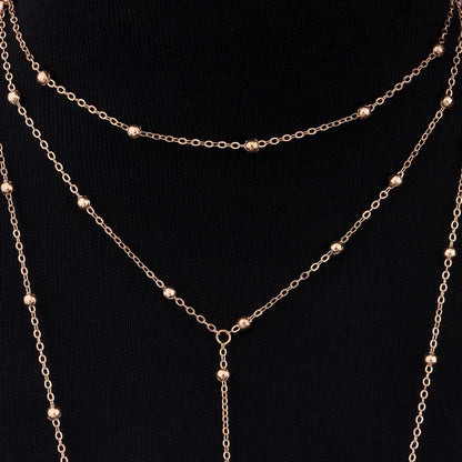 New Sexy Fashion Swimsuit Bra Body Chain Ladies Body Bead Chain Accessories BD7016